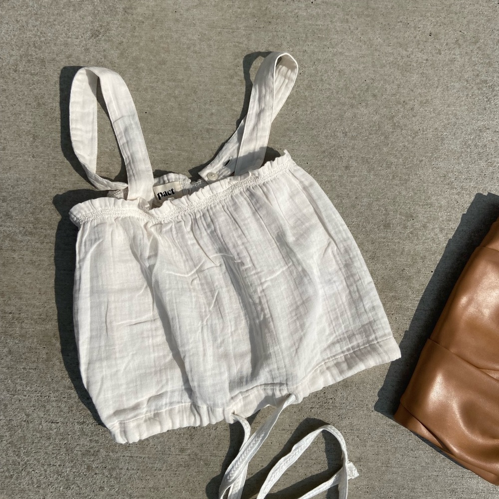 Pact organic cotton coastal tank